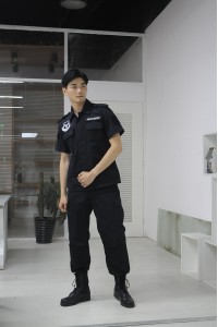 MDSE016 設計個性保安制服 真人試穿 訂購保安制服 保安制服生產商